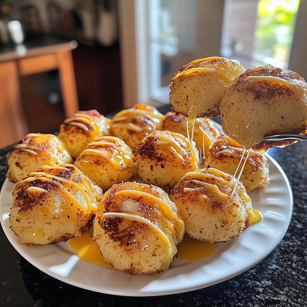 Kartoffelknödel mit Buttersoße