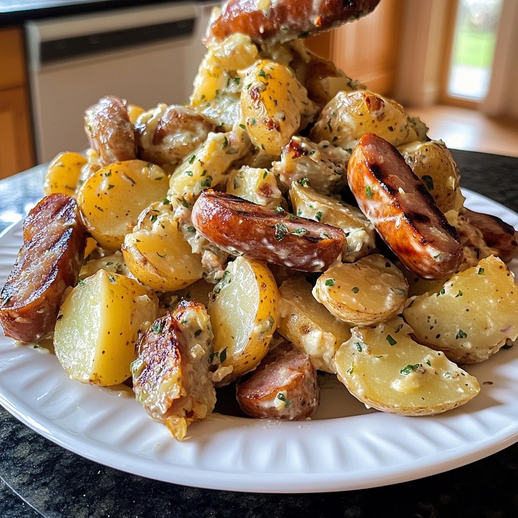 Kartoffelsalat mit Würstchen