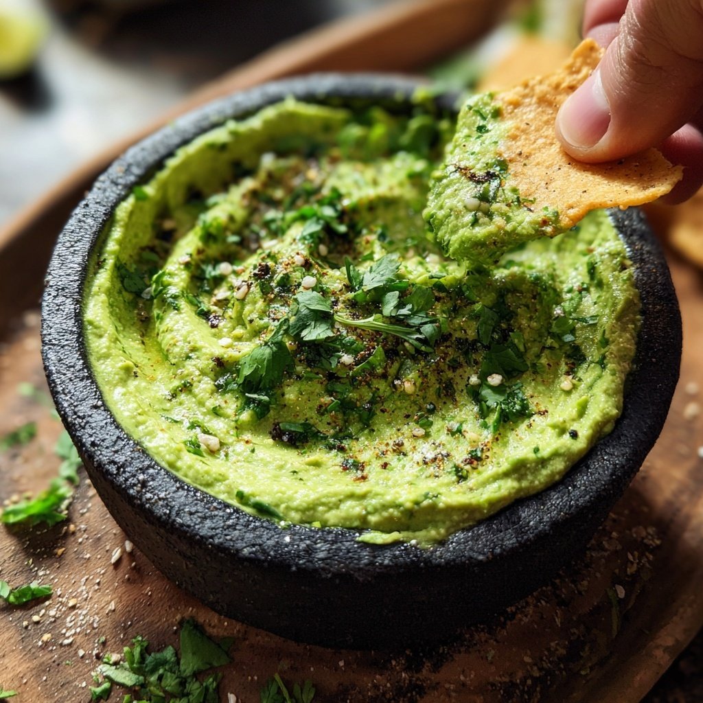 Avocado und Limettenschalen Dip