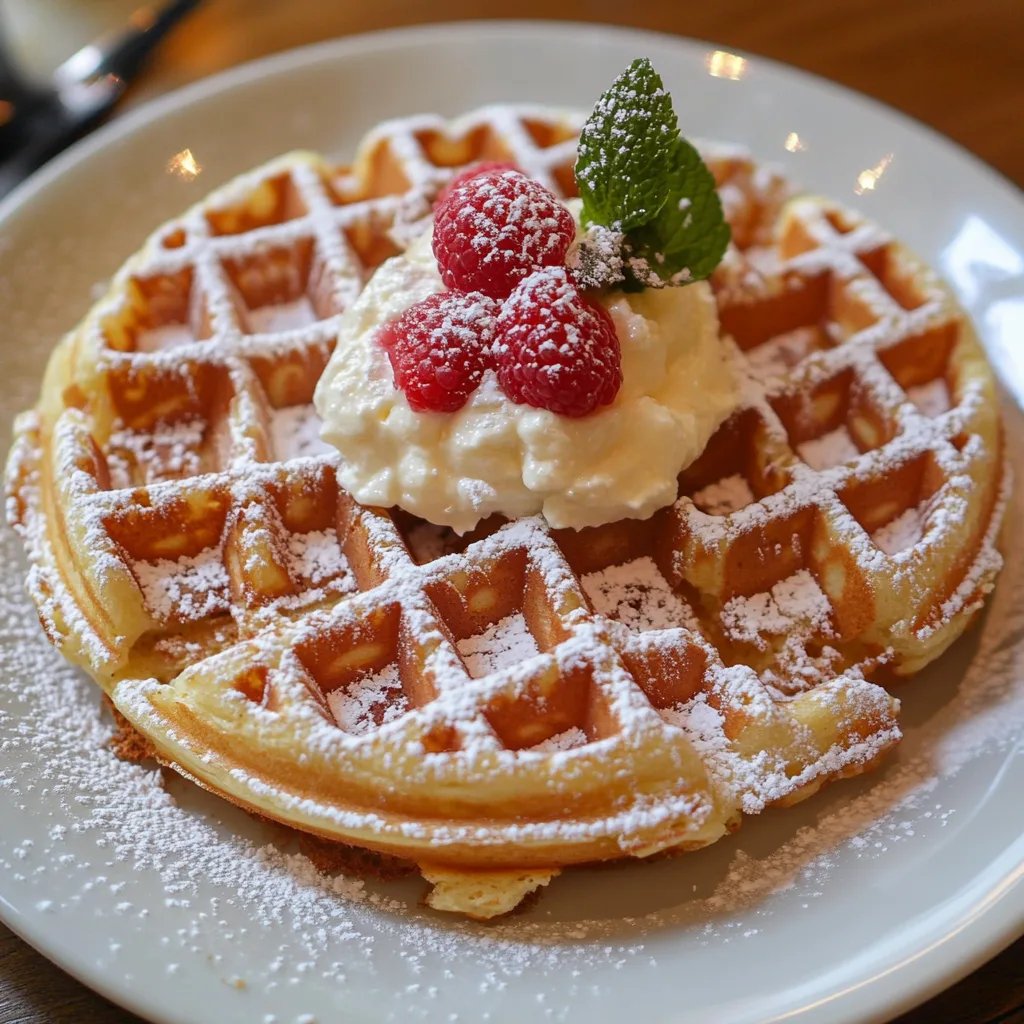 Der leckerste Waffelteig