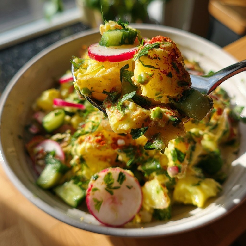 Silvester Kartoffelsalat ohne Mayo
