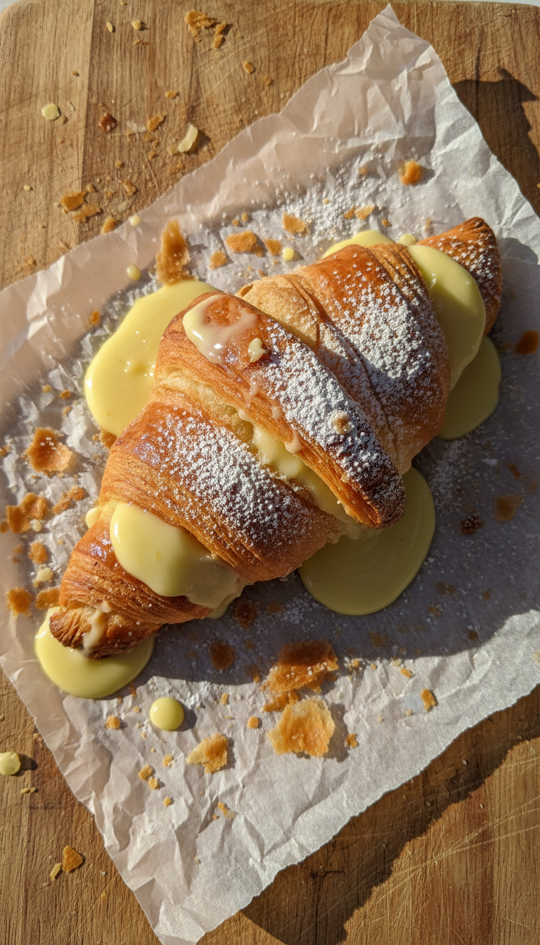 Zitronencreme Croissant Genuss​
