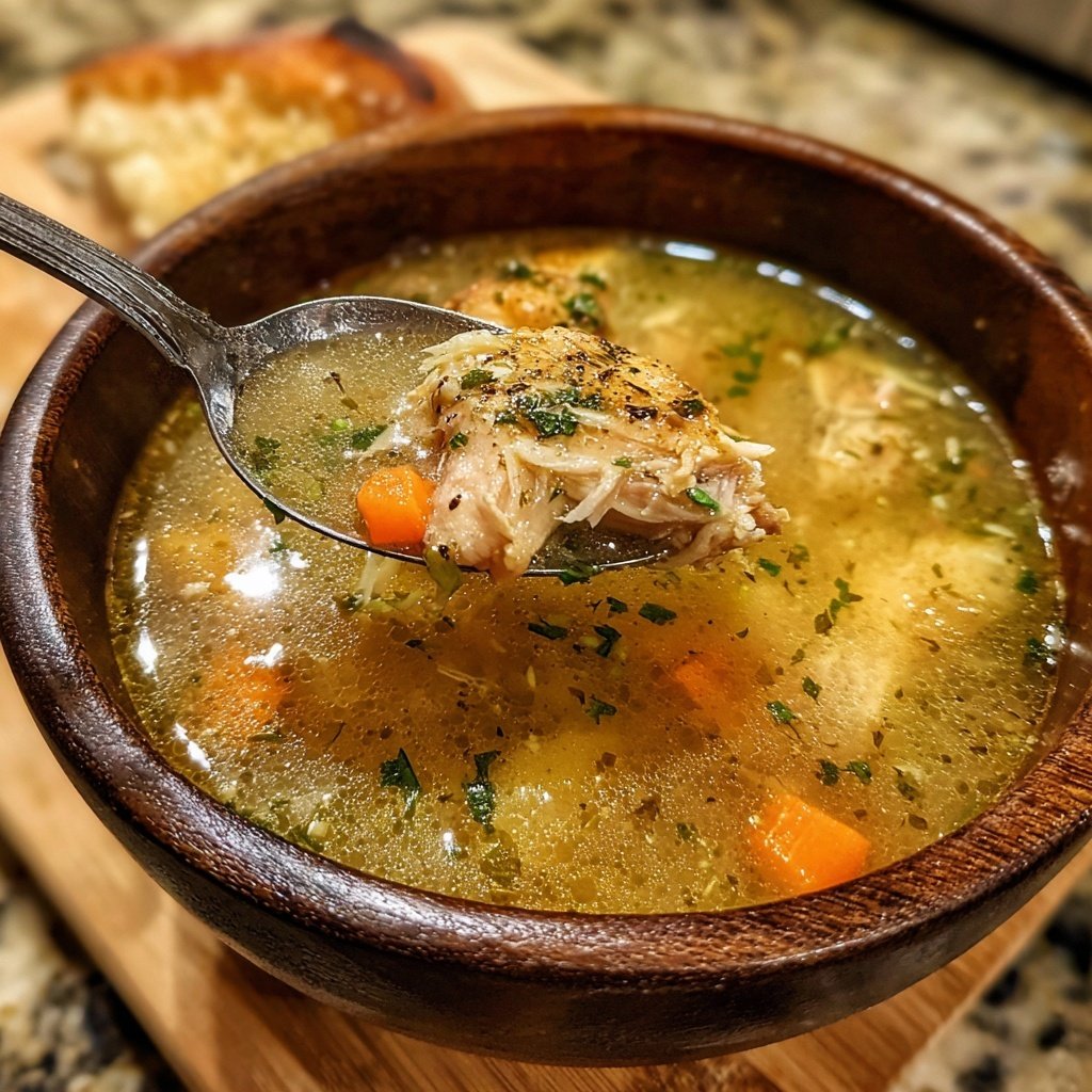 Ultimative Hühnersuppe selber machen heute