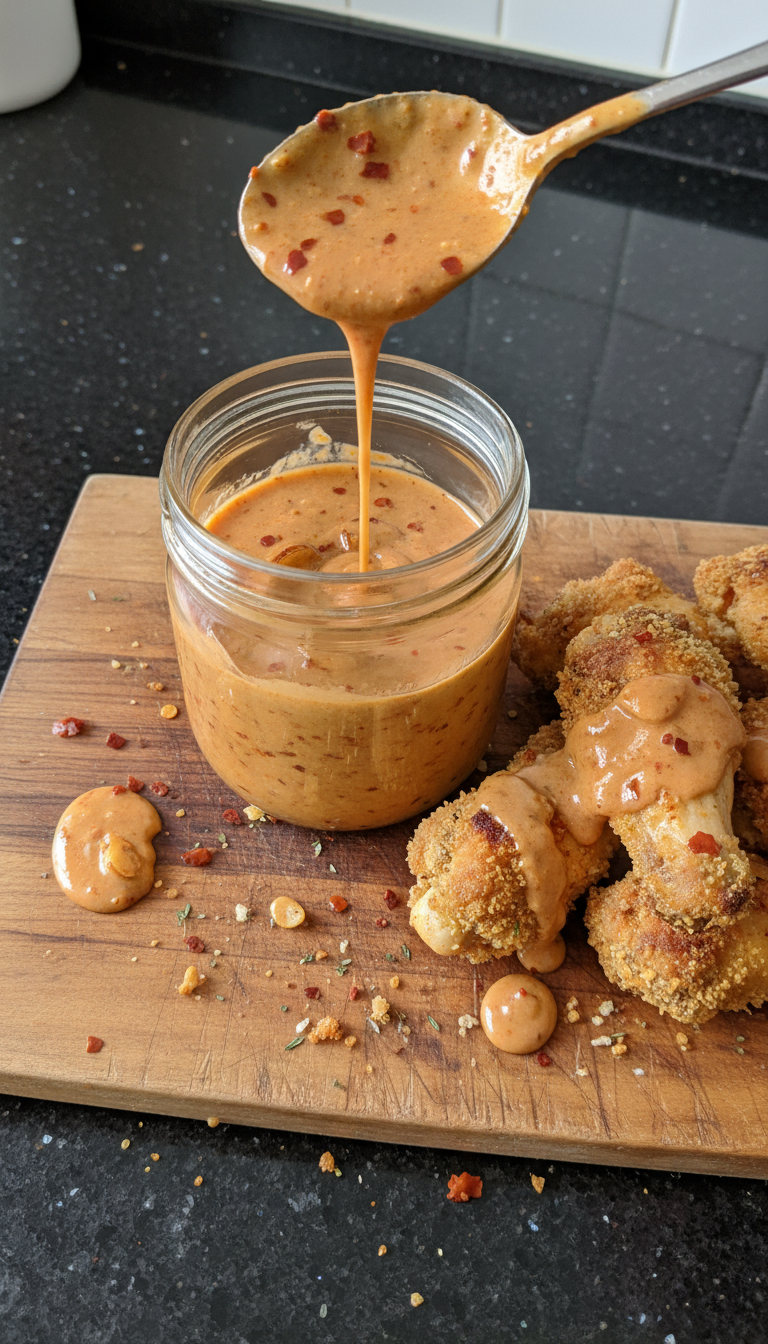 Süß Würzige Aioli Glasur