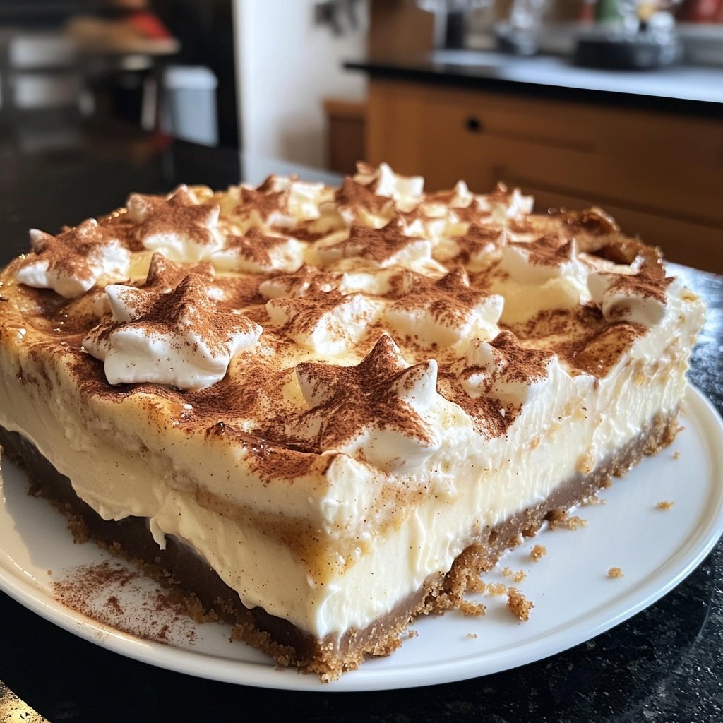 Zimtstern-Cheesecake – Weihnachts-Baking-Dessert
