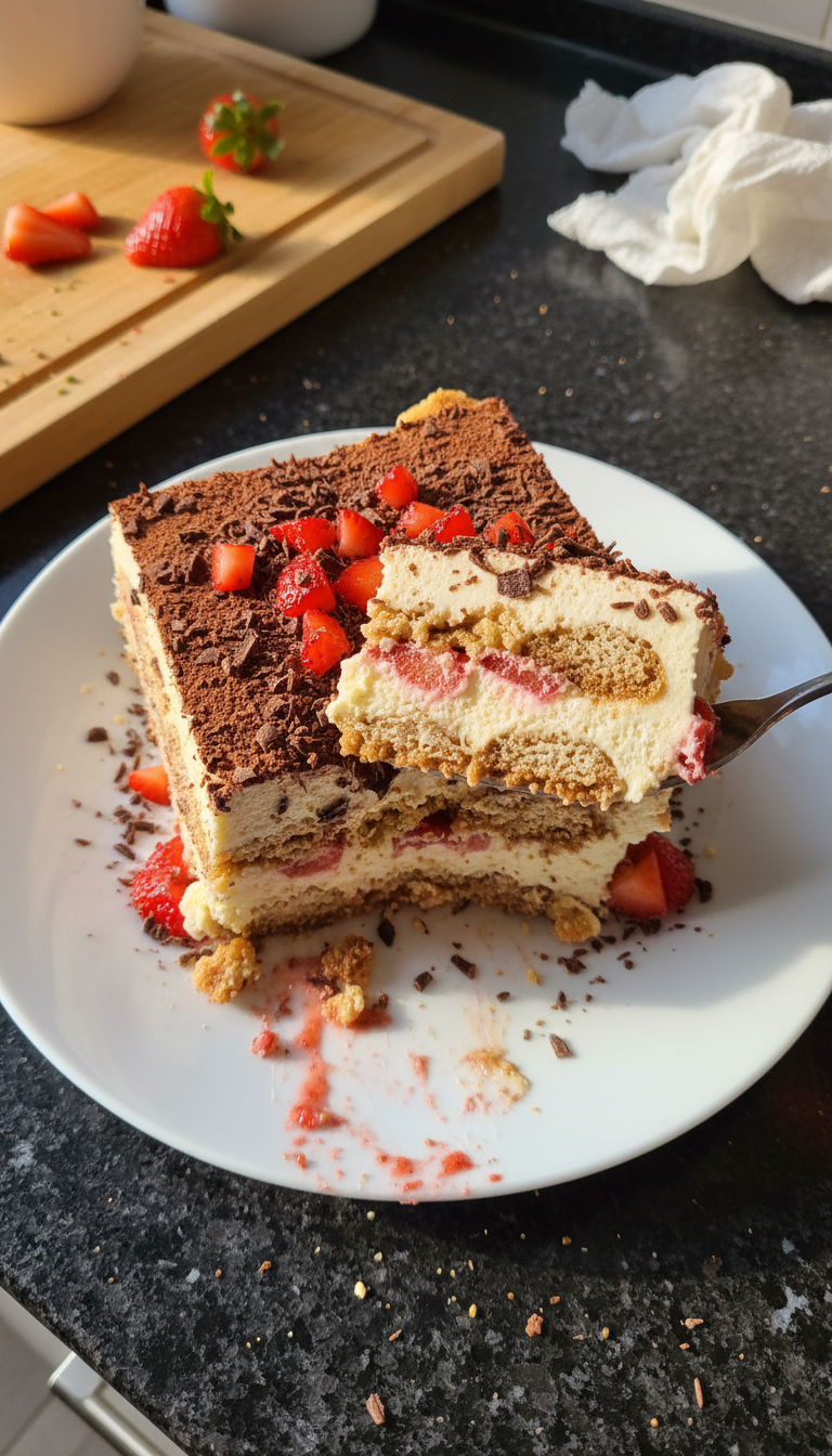 Erdbeer Schoko Tiramisu​