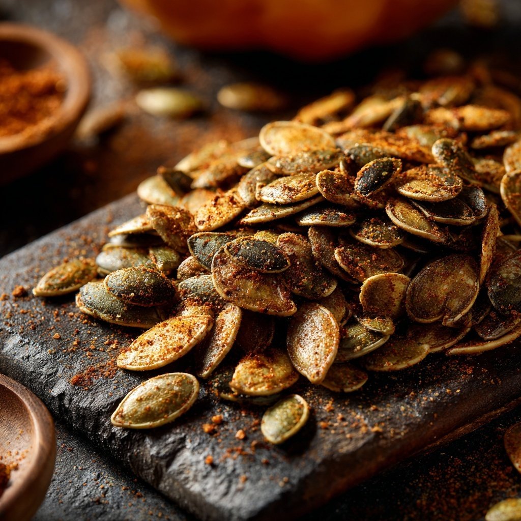 Knusprige Würzige Kürbiskerne