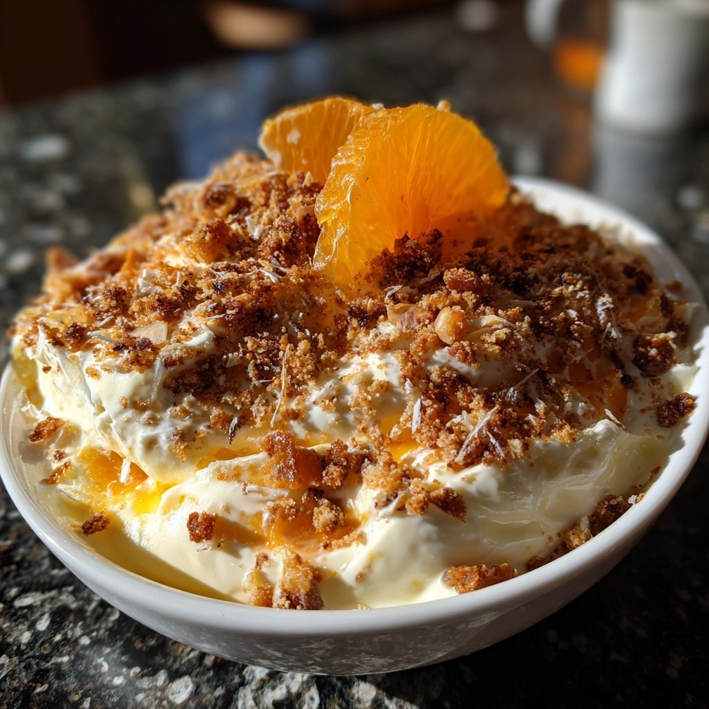 Spekulatius Mandarinen Quark Creme