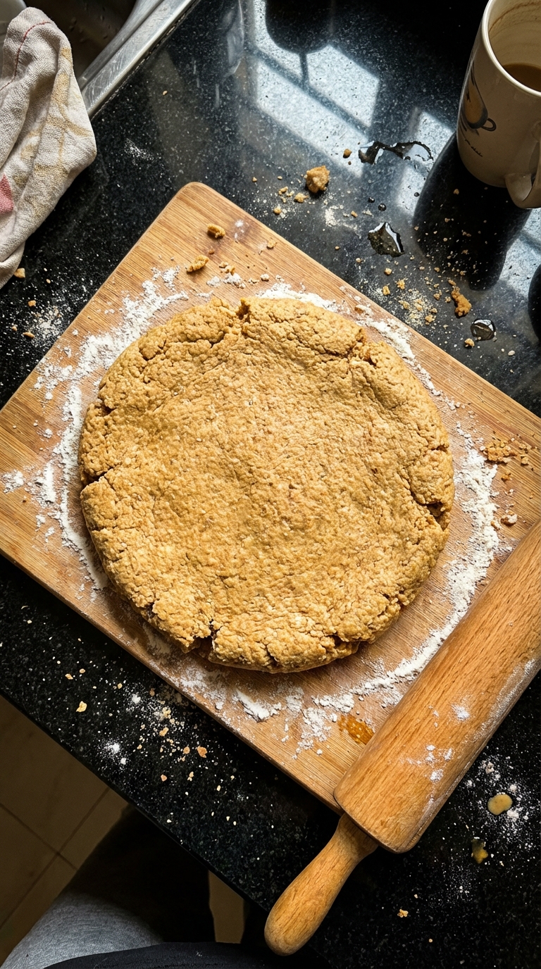 Vollkorn Pizzateig in 30 Minuten