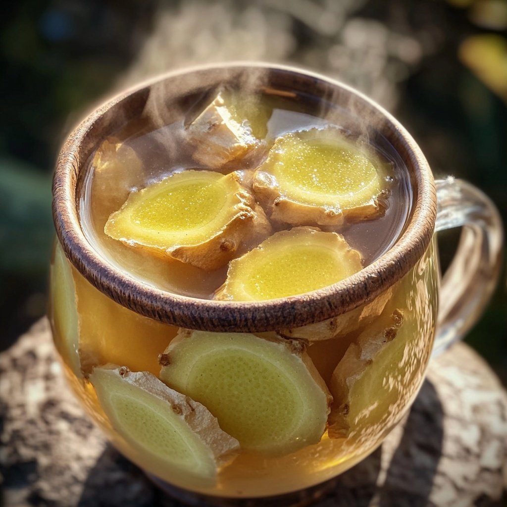 Honig-Ingwer-Wintertee