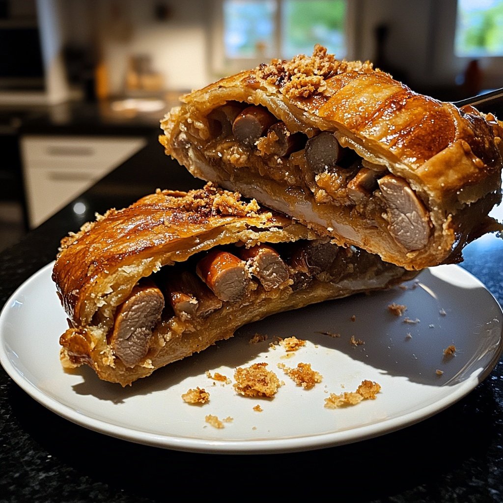 Weihnachtsgans mit Maronenfüllung